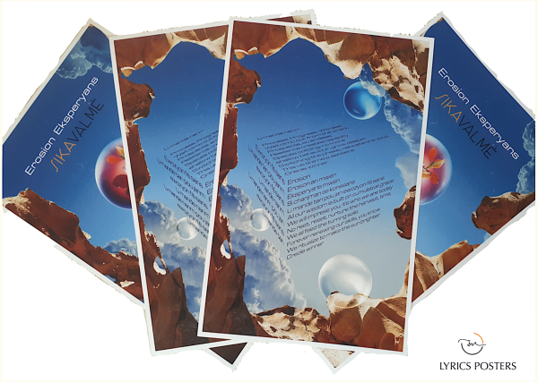 Sika Valmé - Lyrics Poster